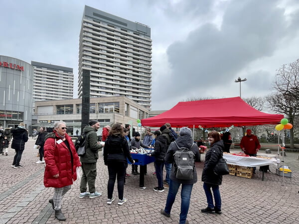 Schlossstra&szlig;e Kuchenaktion