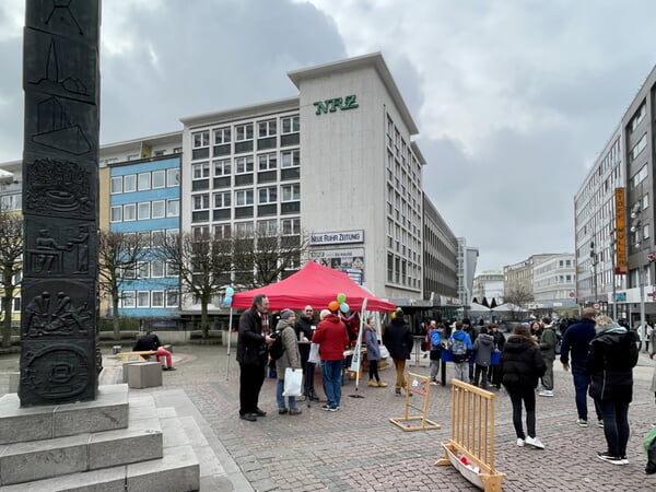 Schlossstra&szlig;e Kuchenaktion
